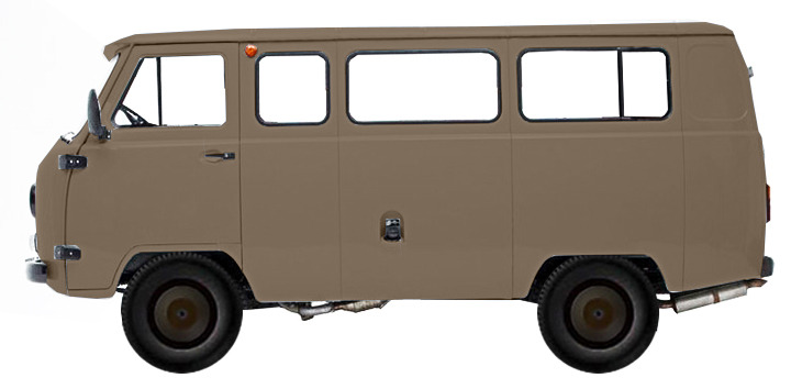 УАЗ 3909* Фермер Фургон с двойной кабиной (1985-2018) 2.89