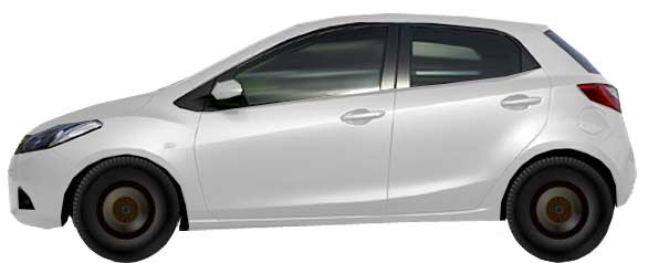 Mazda 2/Demio DE Hatchback (2007-2010) 1.3 R